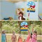 Toy Inspired Game Piñata Cow Piñata for Kids Cartoon Story with Stick Blue Yellow Red Cow Clouds Decor for Boys Girls Adults Birthday Baby Shower Party Supplies Gifts Decor(Number 2)